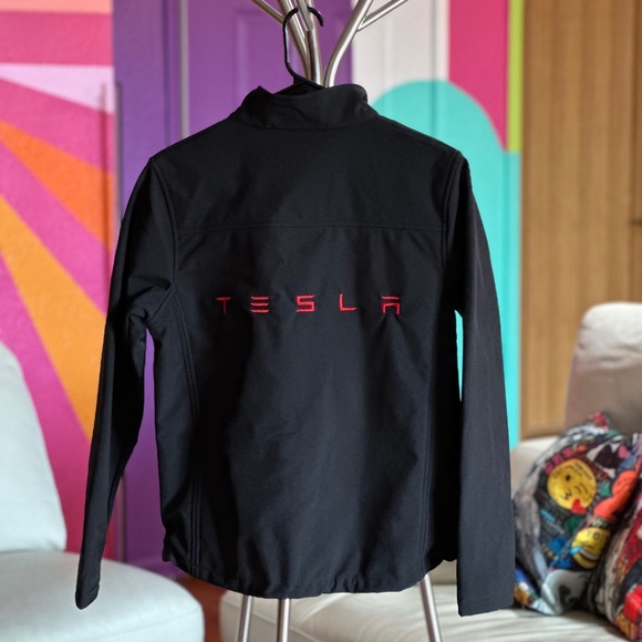 Tesla Women's Soft Shell Zip Up Jacket Size S Fleece Lined - Picture 2 of 11